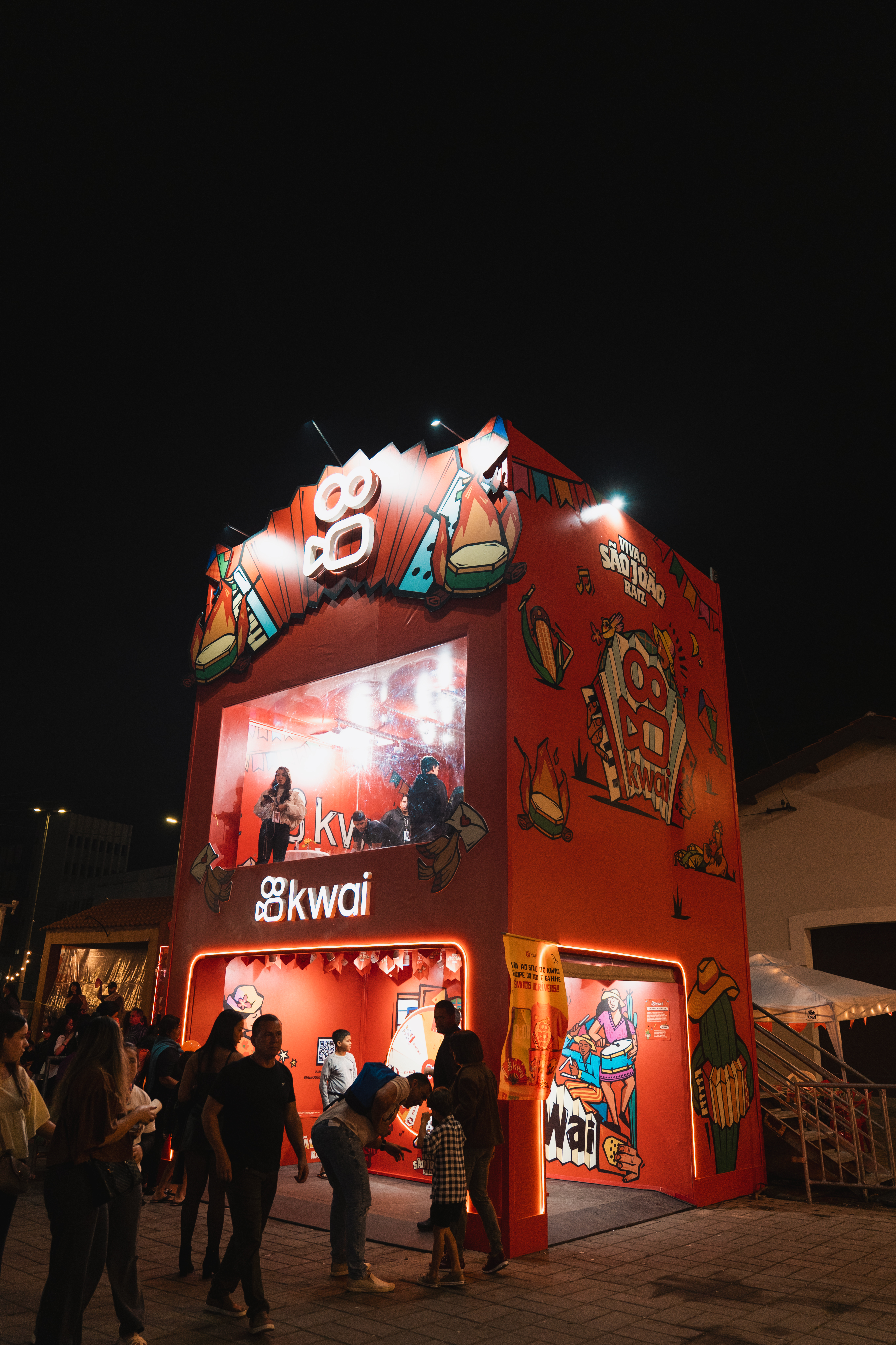 Kwai São João Raiz — estande em Caruaru